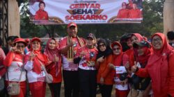 Plt. Bupati Lampung Tengah Ajak Masyarakat Terapkan Pola Hidup Sehat Melalui Slow Jogging, Senam SICITA, dan Sekincare Glowing